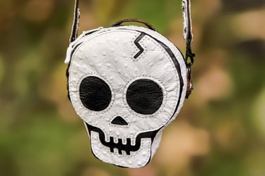 skull purse