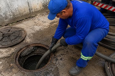 Serviço de Limpeza e Desentupimento de Fossas