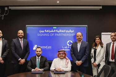 Avalon Pharma Iraq Distributor signing ceremony with Pharmacare Scientific Bureau