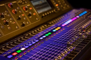 mixing console