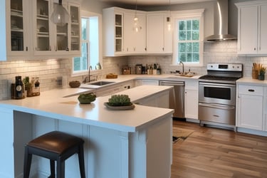 Bright living room with modern inventory