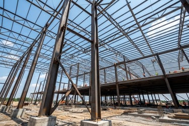 commercial architectural design engineering and county permitting for Florida steel buildings by Ellison Row Group