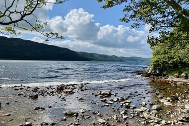A quiet view of Loch Ness