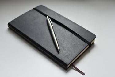 Caderninho de notas compacto tipo Field Notes para kit EDC e Everyday Carry
