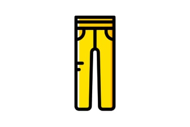 Pants and shorts category icon for Litbuy spreadsheet