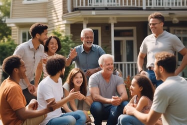 Bright living room with modern inventory