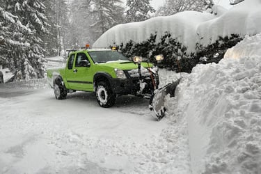 vehicule de deneigement