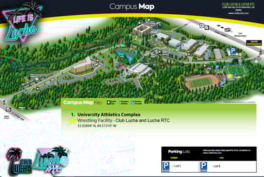 campus map life university