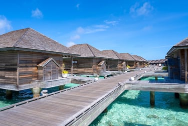 Hurawalhi Maldives overwater villas jetty
