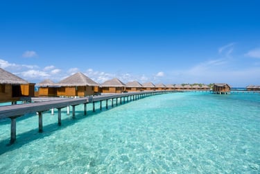 Huvafen Fushi Maldives overwater villas