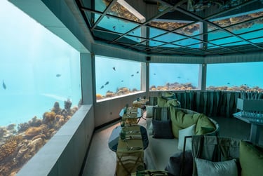 M6M Underwater restaurant Ozen Life Maadhoo