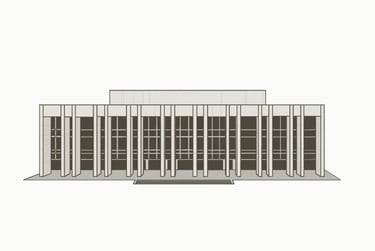 Illustration of the Megaron The Athens Concert Hall, Athens — deliaMAPS