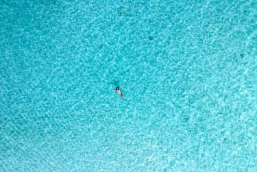 Six Senses Laamu Maldives lagoon