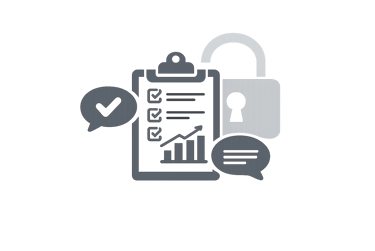 Ikona symbolizująca transparentny proces inwestycyjny w nieruchomościach inwestycyjnych