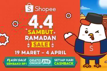 Besok 4.4 tapi Anda Masih Mudik? Tips Jualan Online di Marketplace Selama Libur Lebaran