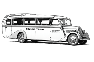 Old German Coach Hanomag