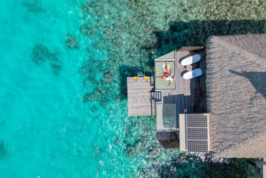 Conrad Resort Bora Bora overwater villa