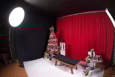 Set fotográfico navideño