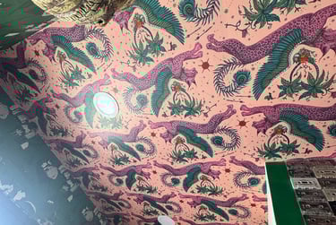 Wallpaper installation project in Mesa, AZ