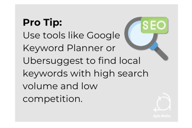 Pro Tip for Local Keywords