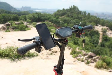 electric scooter usb phone charging