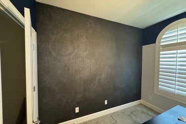 Wallpaper installation project in Mesa, AZ