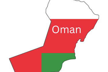 Map of Oman