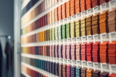 Innovative fashion design studio. Trend forecasting, color palettes, product development expertise.