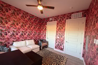 Wallpaper installation project in Chandler, AZ