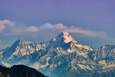 Nainadevi peak from Mukteshwar