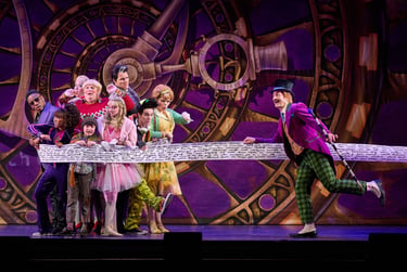 Wonka and Golden Ticket Winners contract signing