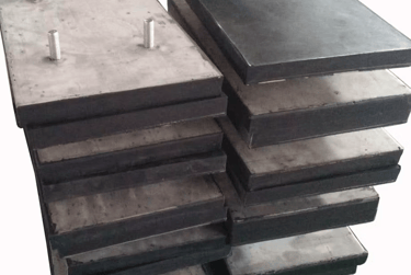 Hardened Steel & Rubber Vulcanized Alumina Liners - Wear Pads, Wear Matts, Alumina Tiles, ZTA Liner
