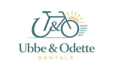 ubbe and odette e bike rentals logo