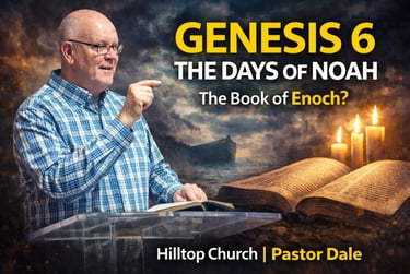 Pastor Dale Huff preaching at Hilltop Church Fort Worth Texas