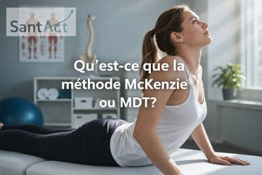 Une femme souffrant du dos choisit la Méthode McKenzie à Valence en Poitou