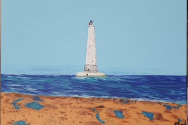 Réf : PAY240816. Phare de Cordouan (17). 40x30cm. 120€.