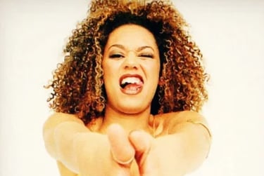 Melanie Brown Mel B scary spice girl 90's girl pop group