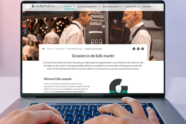mock-up webtekst Colruyt Group
