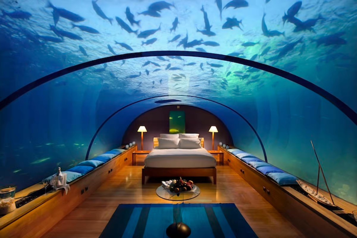Best underwater rooms in the Maldives