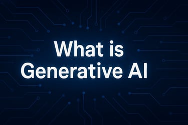 What is Generative AI
