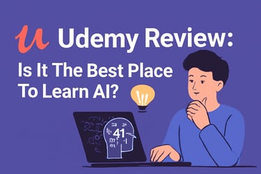 Udemy Review: Is It The Best Place To Learn AI?