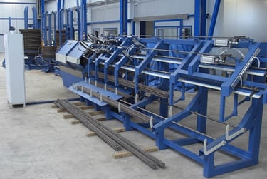 Twin Line Straight and cut machine