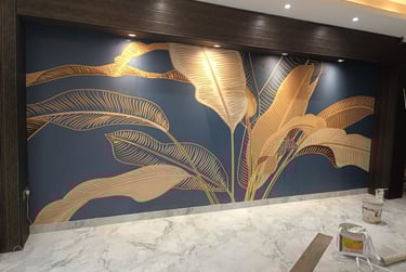 wallpaper installation service in gurgaon & Delhi NCR