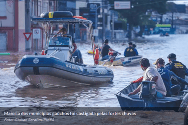 As últimas notícias das chuvas no Rio Grande do Sul