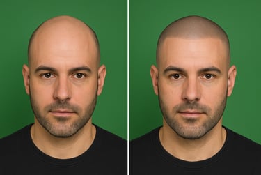 SMP Toronto hair tattoo results_ATRUBARBER
