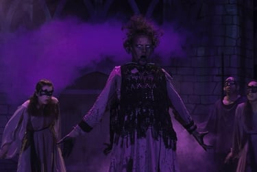 "Macbeth" at Kingsmen Shakespeare Co., Photo by Zach Hessinger