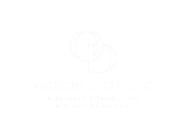 a business logo for Ogechi Duru LLC