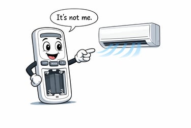 Heat Pump Remote Batteries