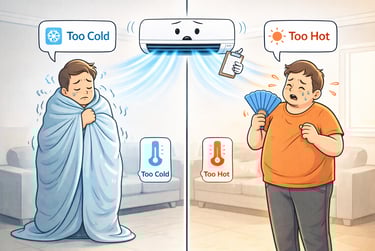 Comfort VS Temperature