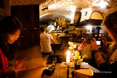 Restaurant Šatlava in Český Krumlov.